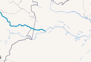 Mapa de localización del Río Putumayo