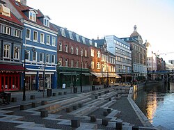 Vista urbana de Aarhus