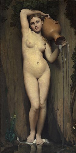 La fuente, obra de Ingres
