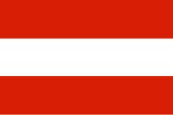 Representación de la bandera histórica del archiducado