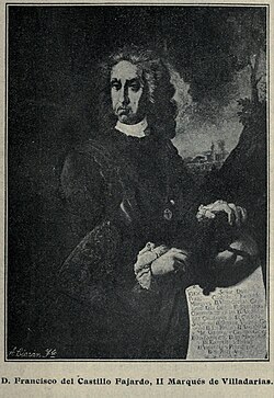 Retrato de Francisco del Castillo y Fajardo, II marqués de Villadarias.