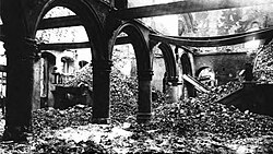 La biblioteca universitaria destruida por el Ejército alemán en 1914