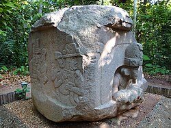 Altar 5 en el Parque-Museo La Venta.