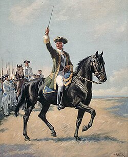 Retrato del general francés Montcalm