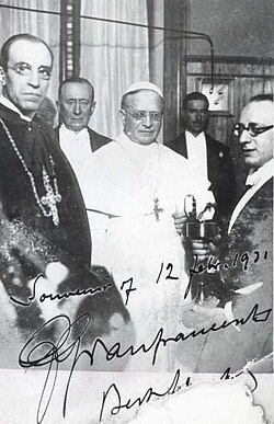 Inauguración de Radio Vaticano