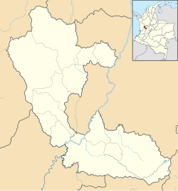 Ubicación de Pereira en el departamento de Risaralda