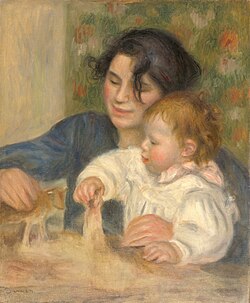 Gabrielle y Jean, por Pierre-Auguste Renoir