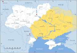 Mapa histórico de los Campos Salvajes en el siglo XVII.