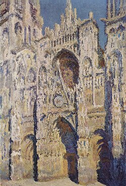 Claude Monet, detalle de la Catedral de Ruan
