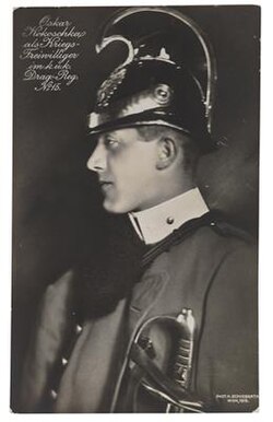 Oskar Kokoschka en 1915