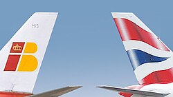 Fusión de British Airways e Iberia