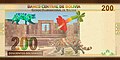 Detalle de billetes y monedas del boliviano