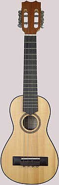 Representación del instrumento musical cavaquinho