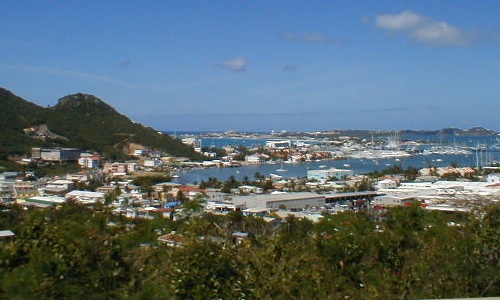 Detalle urbano de Philipsburg
