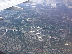Panorámica urbana de Orlando Florida