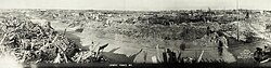 Destrucción en Cambrai en 1919