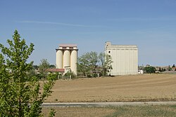 Antiguos silos de cereales en Frómista