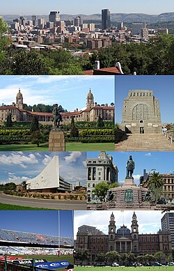 Vista general de Pretoria