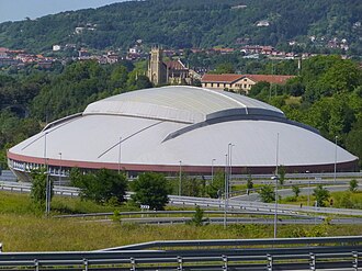 Vista exterior del Donostia Arena 2016 en San Sebastián