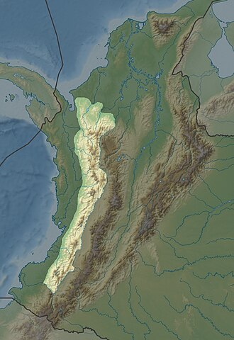 Paisaje montañoso de la Cordillera Occidental