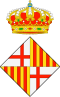 Fachada del Palacio de la Virreina en Barcelona