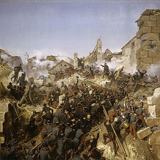 Mapa histórico y datos generales sobre la conquista francesa de Argelia