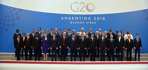 Imagen de la 13.ª Cumbre del G-20 en Buenos Aires