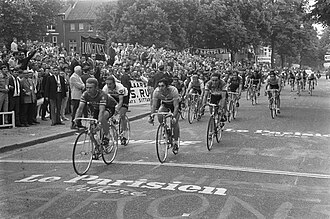 Eddy Merckx durante una etapa del Tour de Francia 1969