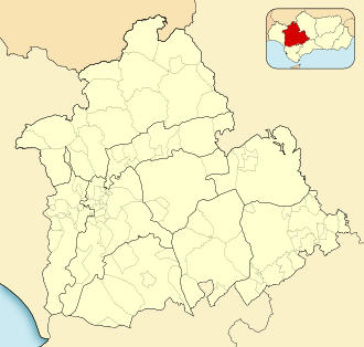 Ubicación del municipio en la provincia de Sevilla
