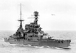Crucero de batalla británico HMS Repulse