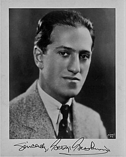 Fotografía de estudio de George Gershwin alrededor de 1935