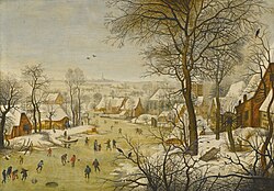Copia de Pieter Brueghel II subastada por Sotheby's