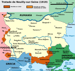 Mapa de pérdidas territoriales