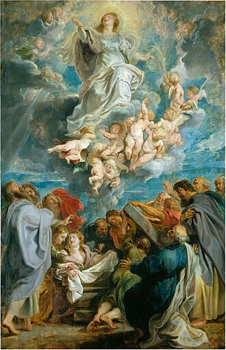 La Asunción de la Virgen de Rubens