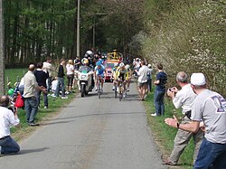 Ciclistas participantes en la prueba de 2008