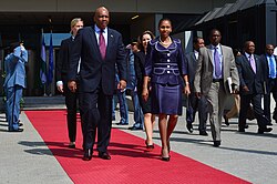 El Rey Letsie III y la reina Masenate Mohato Seeiso