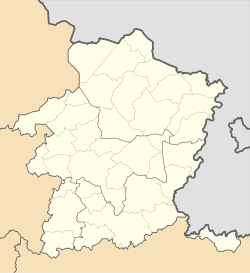 Mapa de Hasselt en la provincia de Limburgo