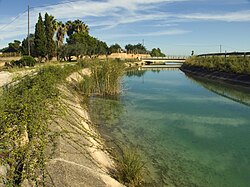 Canal Júcar - Turia a su paso por el territorio