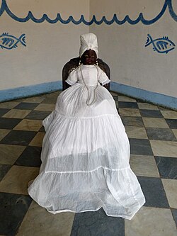 Figura de Yemayá en Trinidad