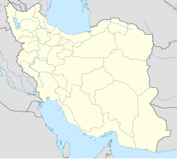 Mapa de localización de Teherán en Irán