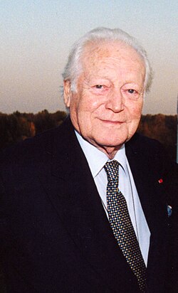 Maurice Druon en un retrato fotográfico del año 2003