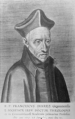 Retrato del teólogo y filósofo jesuita Francisco Suárez