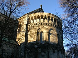 Ábside románico de la catedral de Lund