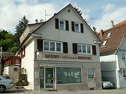 Fachada de la panadería familiar de los Klinsmann