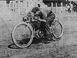 Harley-Davidson en carrera de 1908