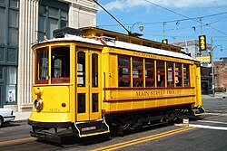 Antiguo tranvía de Memphis