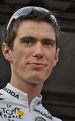 Pierre Rolland en competición ciclista