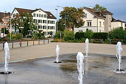 Imagen representativa de la infraestructura y desarrollo urbano en Dübendorf
