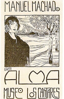 Edición histórica de Alma. Museo. Los cantares con portada de Juan Gris