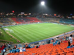 Estadio Ramat Gan en Tel Aviv durante los juegos